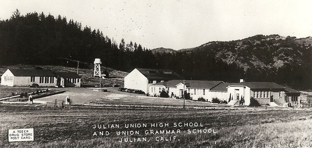 Football was decades away but Julian High was a cornerstone of life in the mountains east of San Diego.
