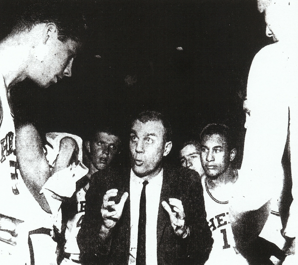 Speidel guided Helix to San Diego Section championships in 1964 and 1966 (above).