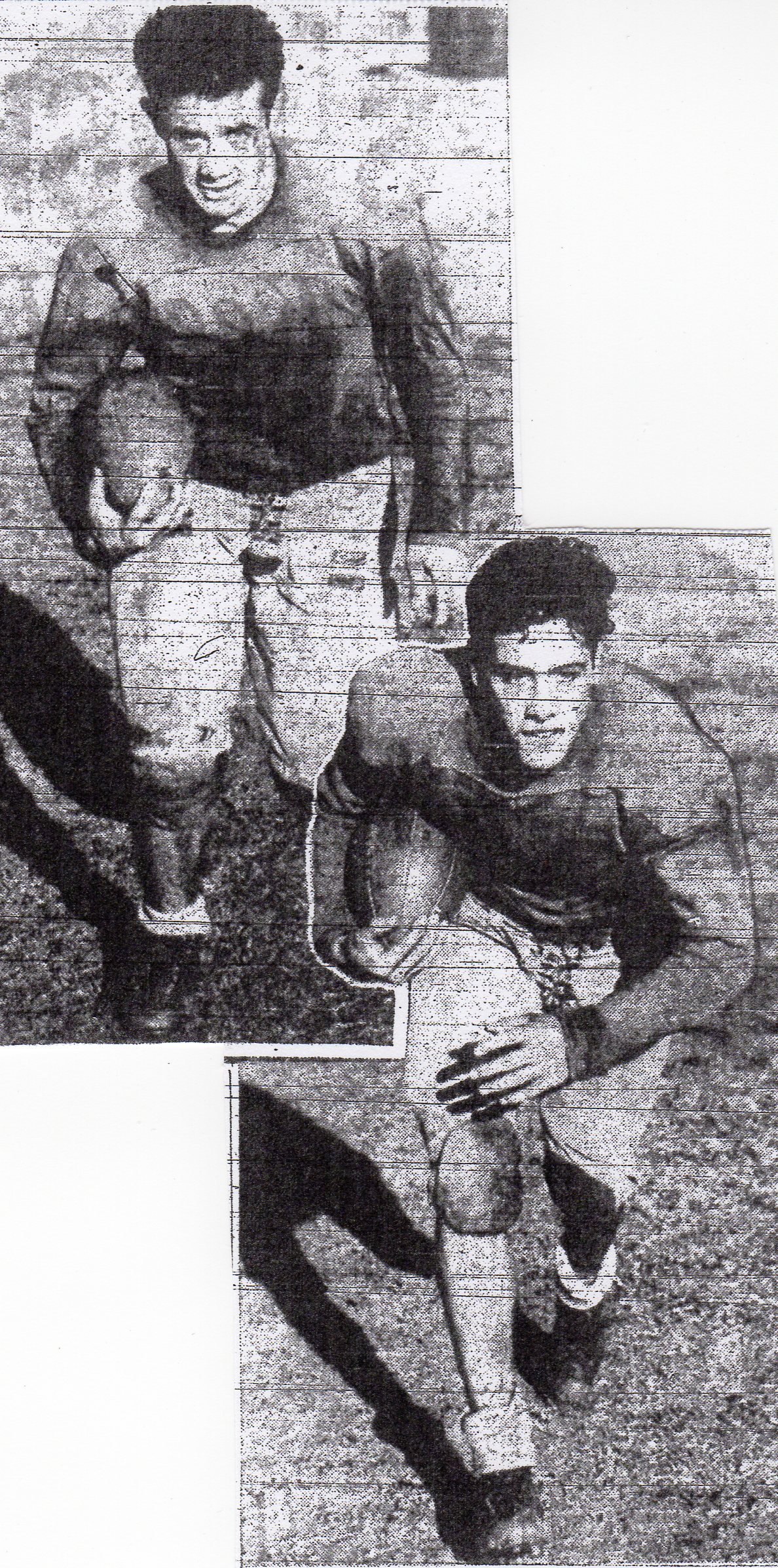 Lyle finnerty (top) was the younger brother of Leon (bottom).