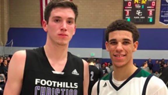 T.J. Leaf and Chino Hills' Lonzo Ball will play together at UCLA next season.