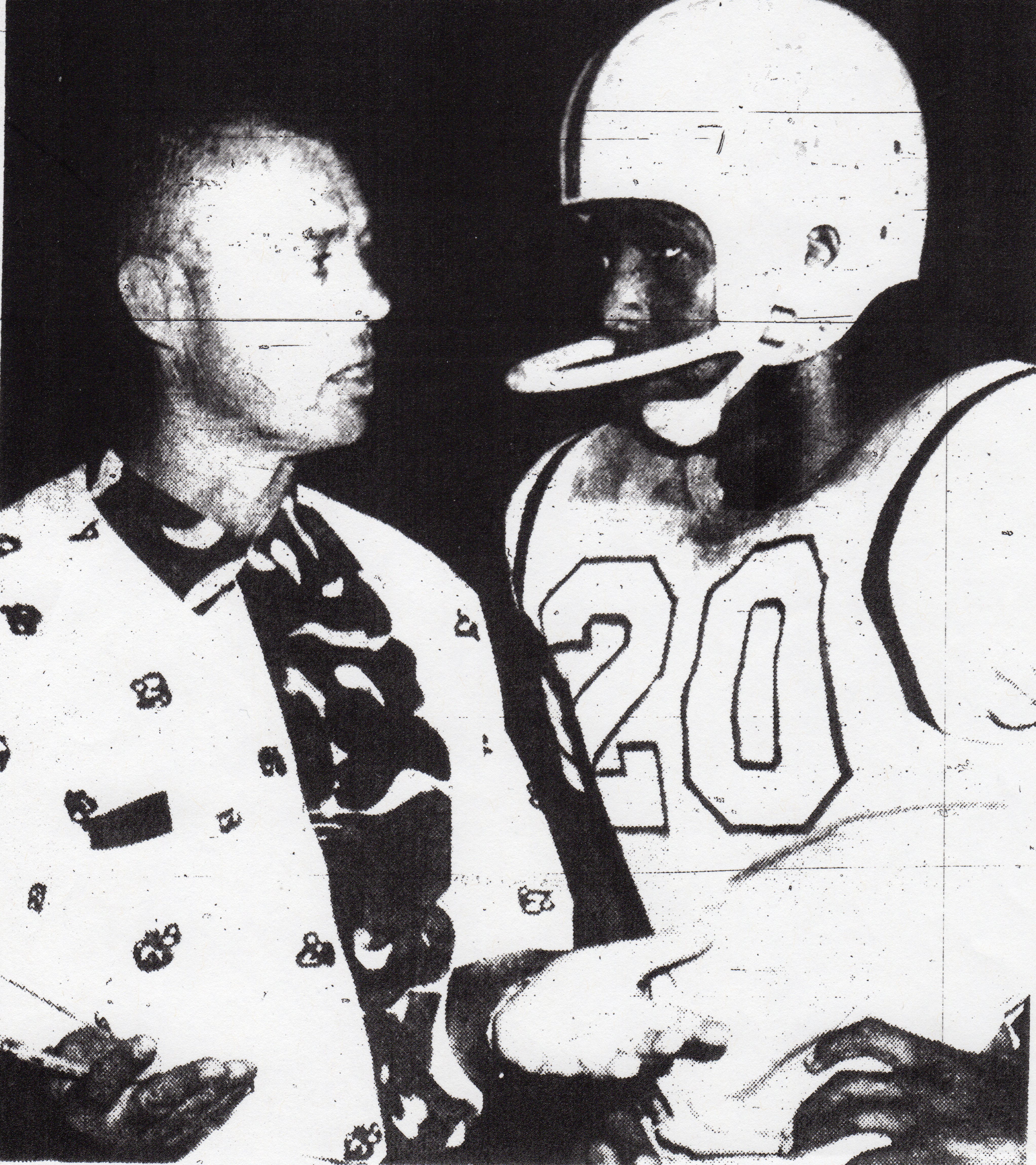Maley and quarterback Ezell Singleton were a great team. Cavemen were 21-2 in 1958 and '58 seasons.